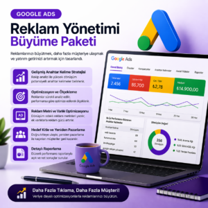 Google Ads Reklam Yönetimi - Büyüme Paketi