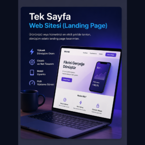 Tek Sayfa Web Sitesi (Landing Page)